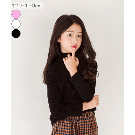 デイリーニット タートルネックセーター