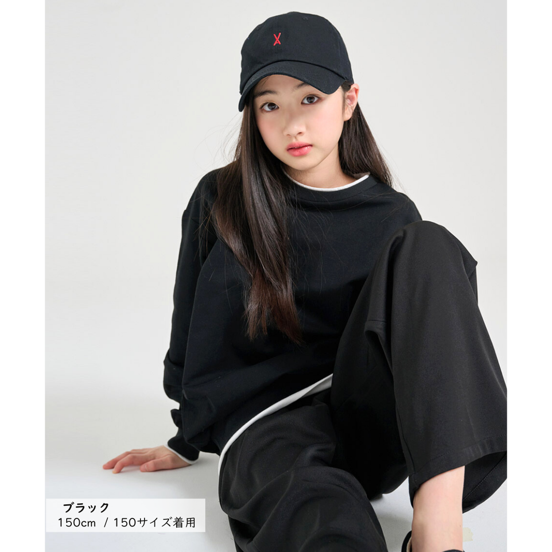 レーヤード 長袖 トレーナー