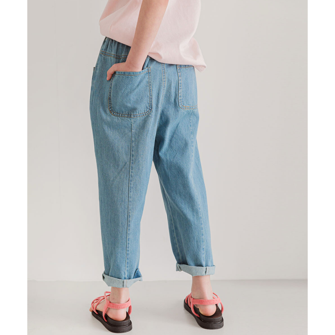 綿100 デニムパンツ