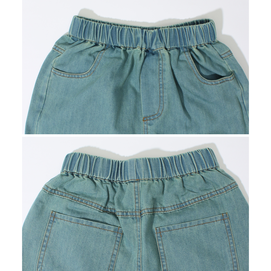 綿100 デニムパンツ