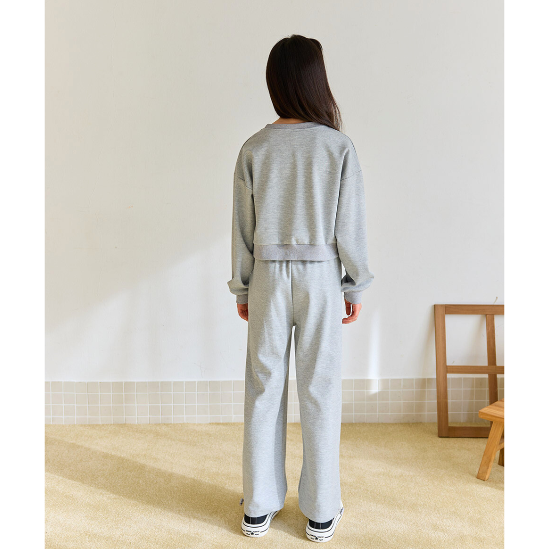 リラックスセットアップ（ドロップショルダー+ロングパンツ ）