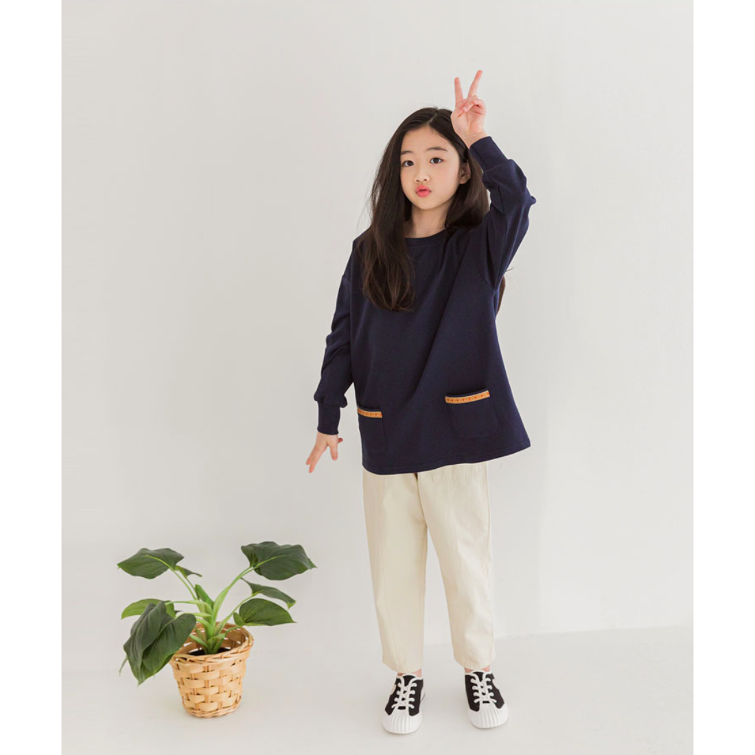 イージーコットンパンツ