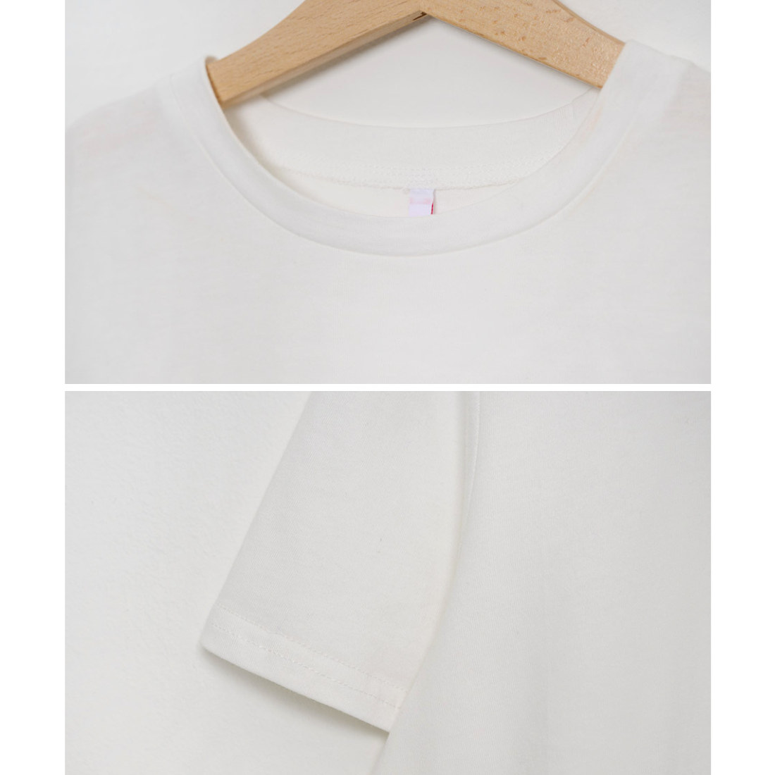 無地 Aライン 半袖 Tシャツ
