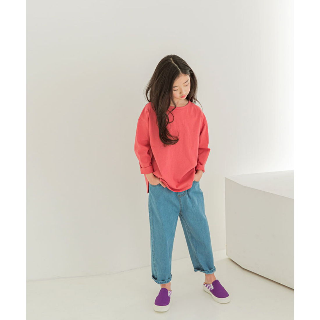 綿100 デニムパンツ