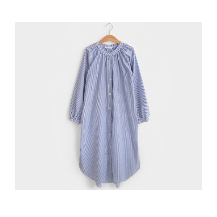 Striped Long Shirt / TuTu Beans