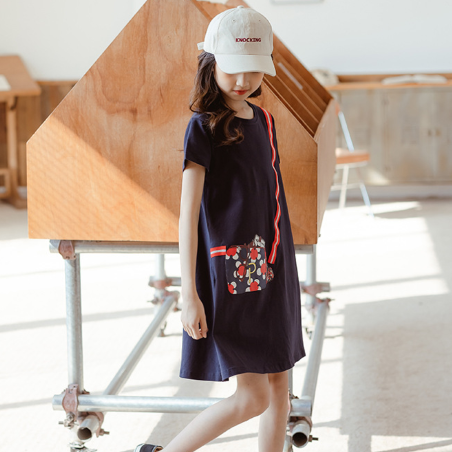 Short Sleeve Dress / TuTu Beans