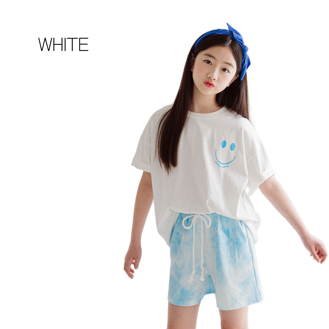 スマイルワンポイント 半袖 Tシャツ