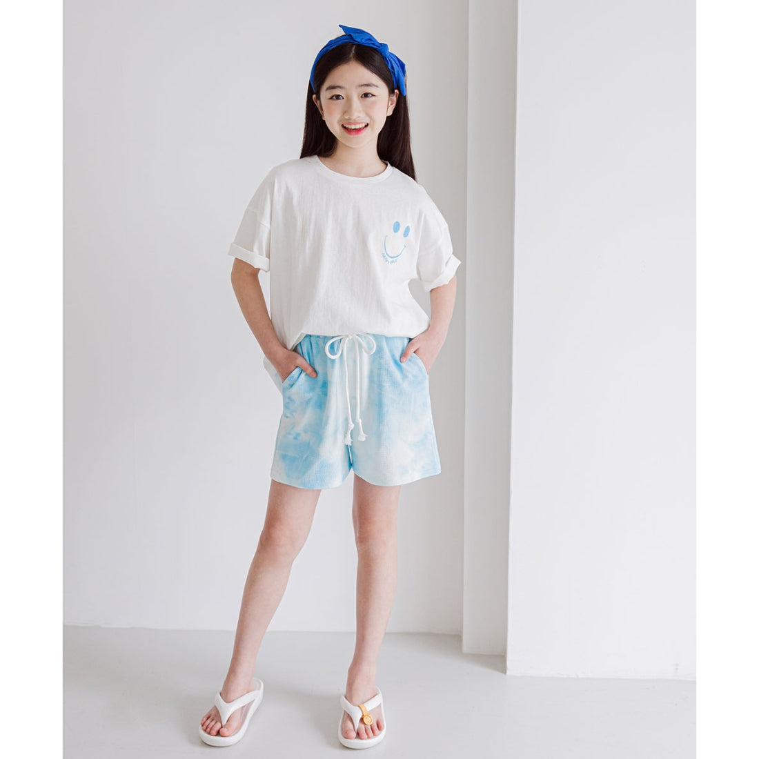 スマイルワンポイント 半袖 Tシャツ