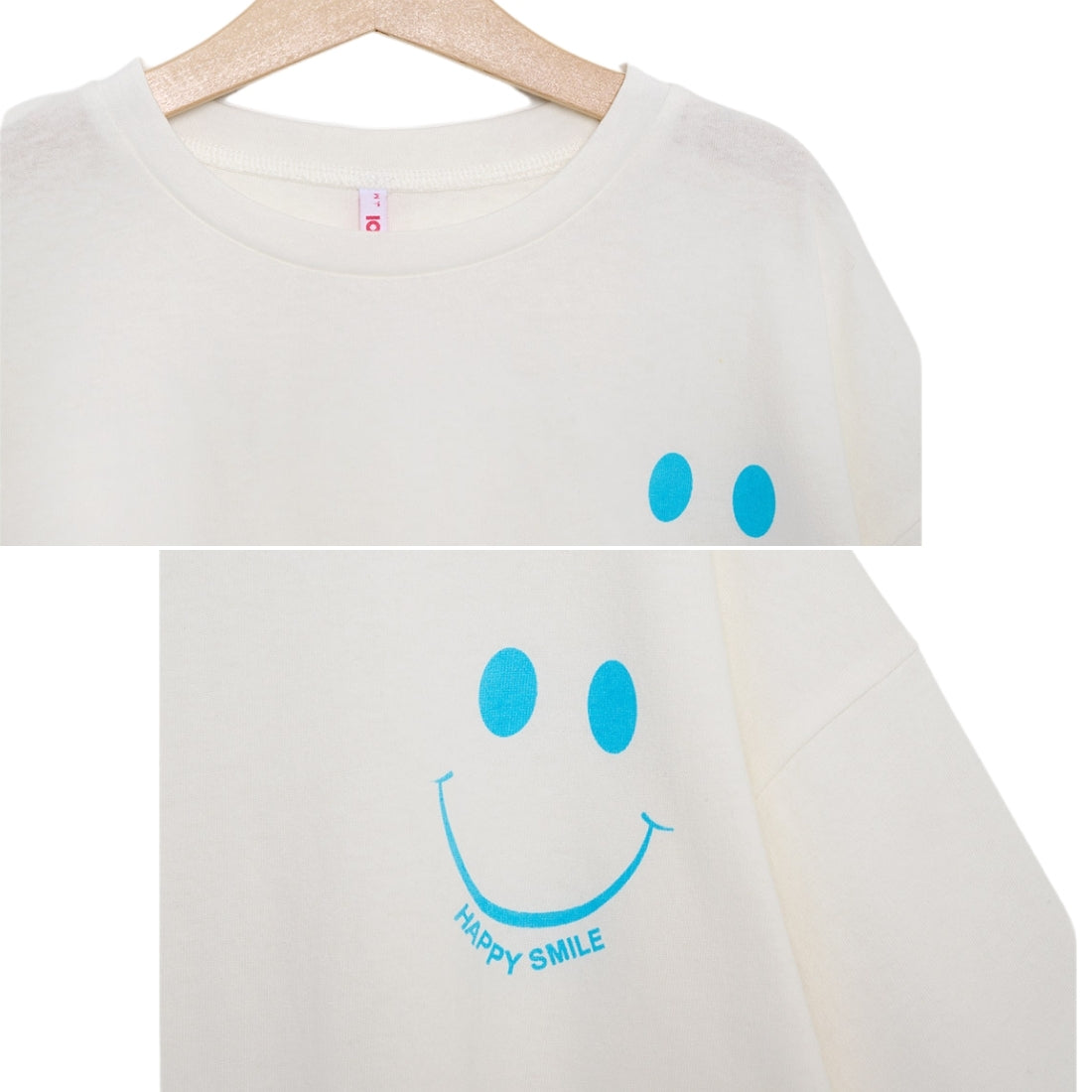 スマイルワンポイント 半袖 Tシャツ