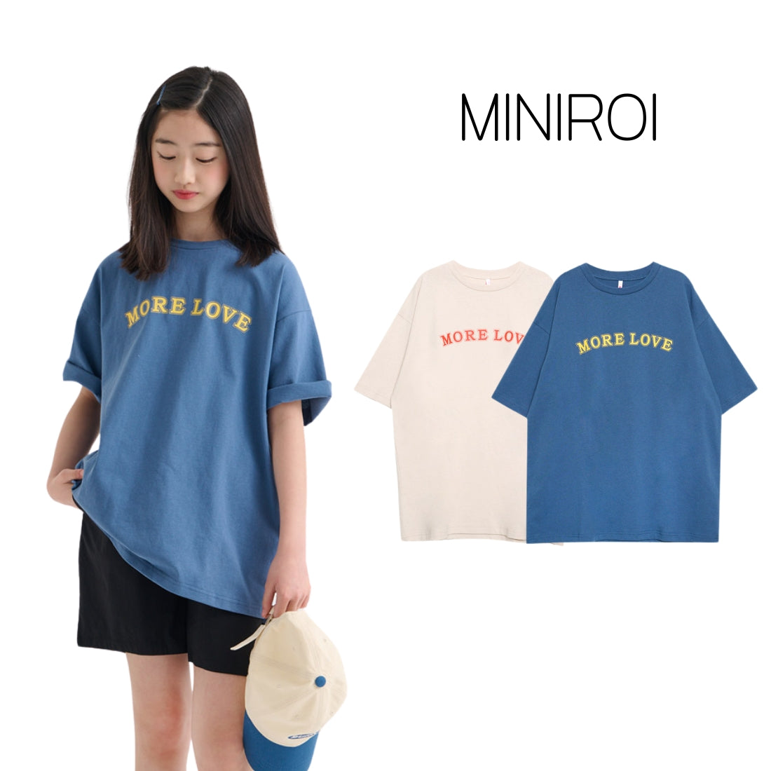半袖 ドロップショルダー Tシャツ