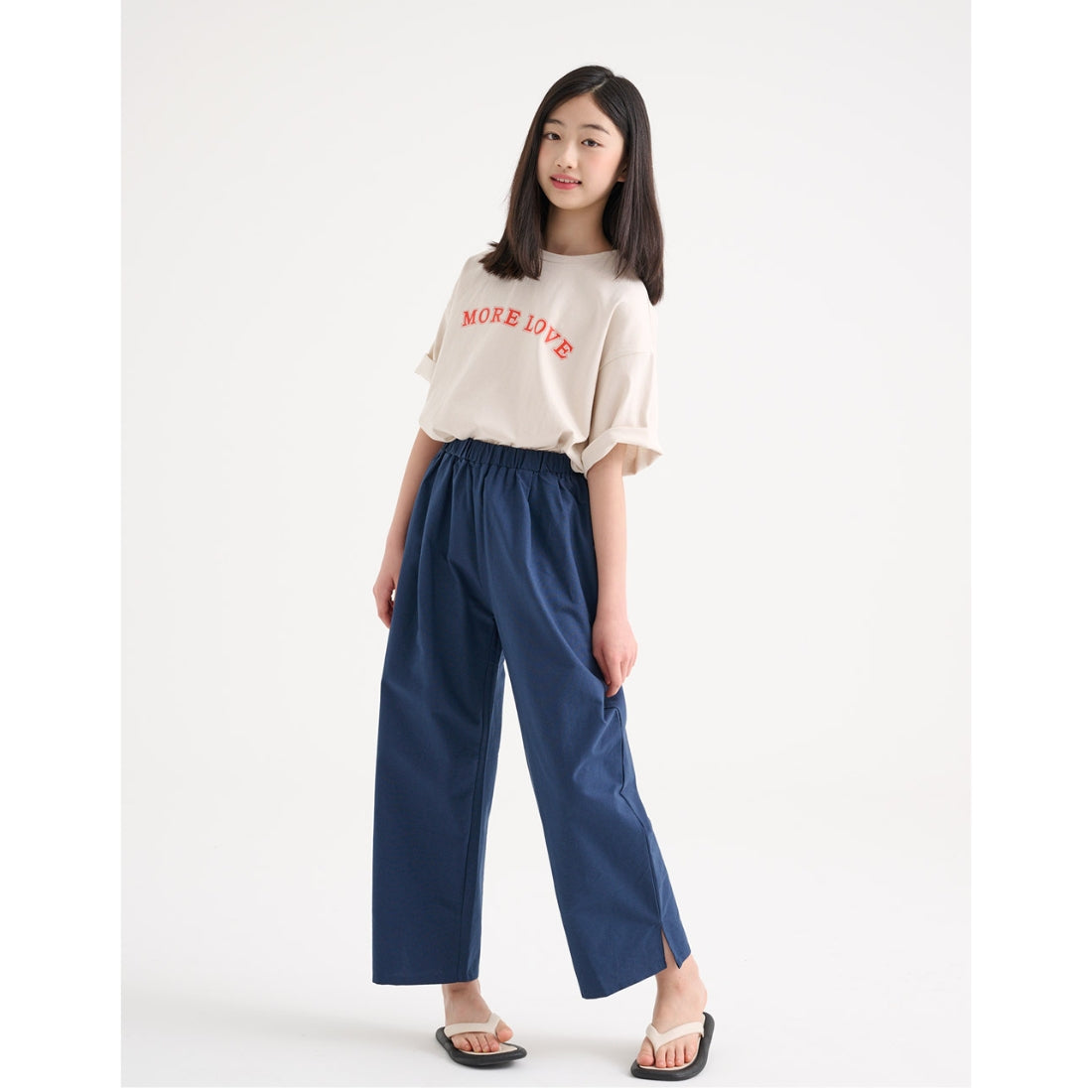 半袖 ドロップショルダー Tシャツ