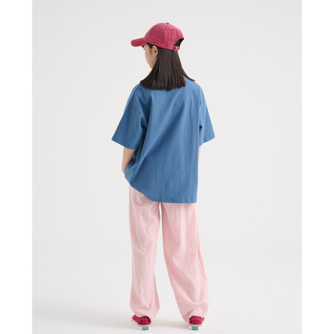 半袖 ドロップショルダー Tシャツ