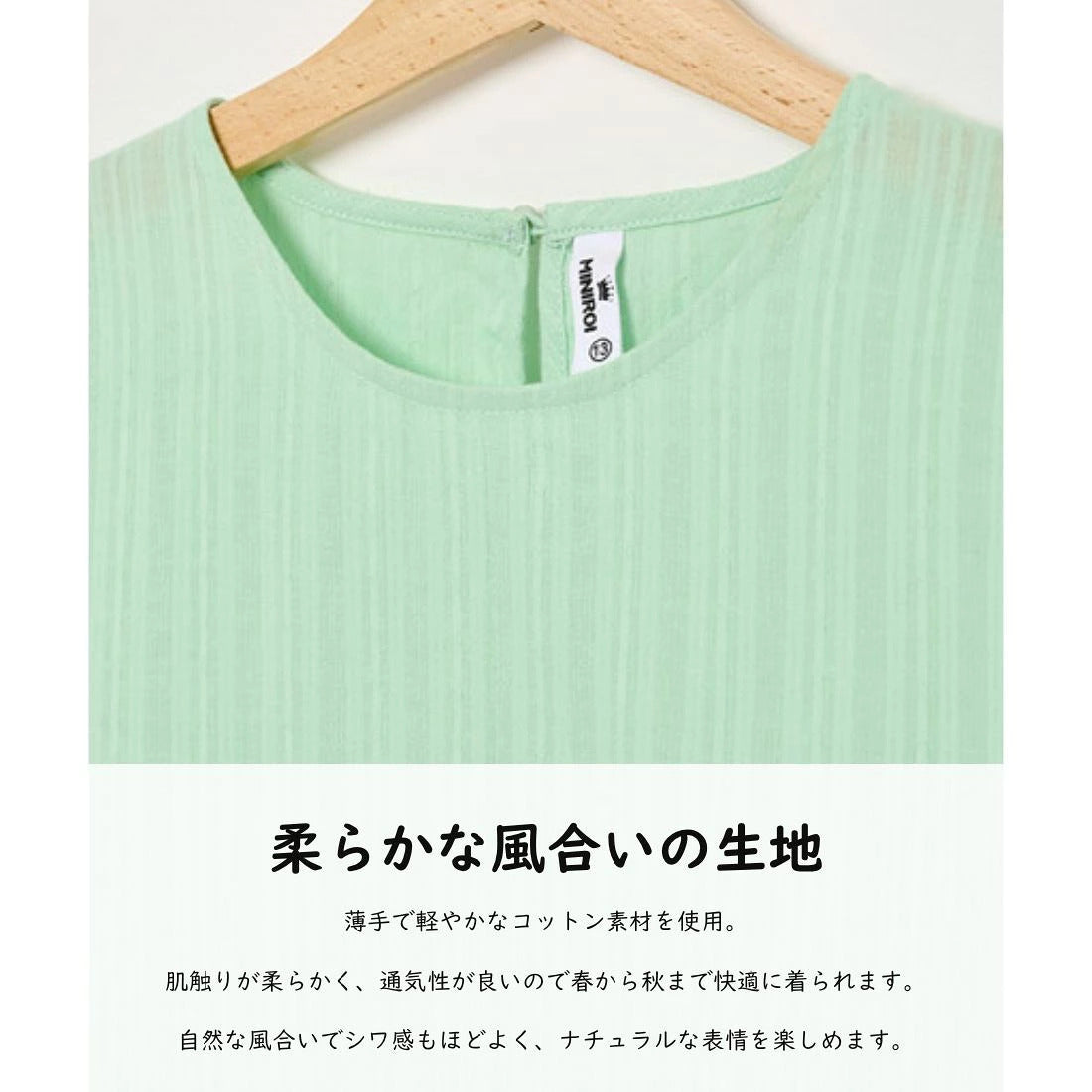 Aライン ミモレ丈 カラフル 半袖 ワンピース