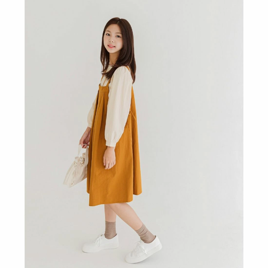 ロング レイヤード ワンピース