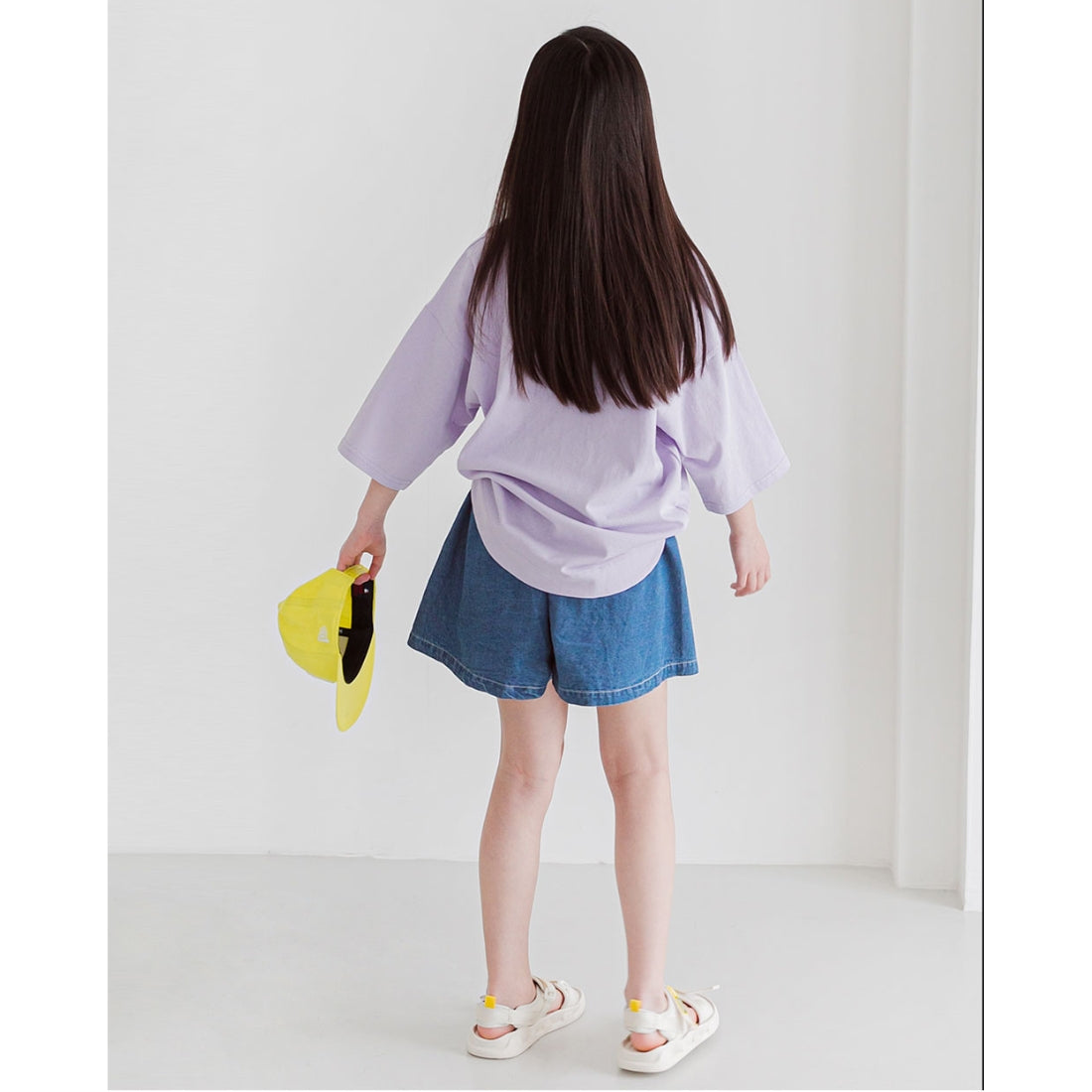 デニム キュロットパンツ