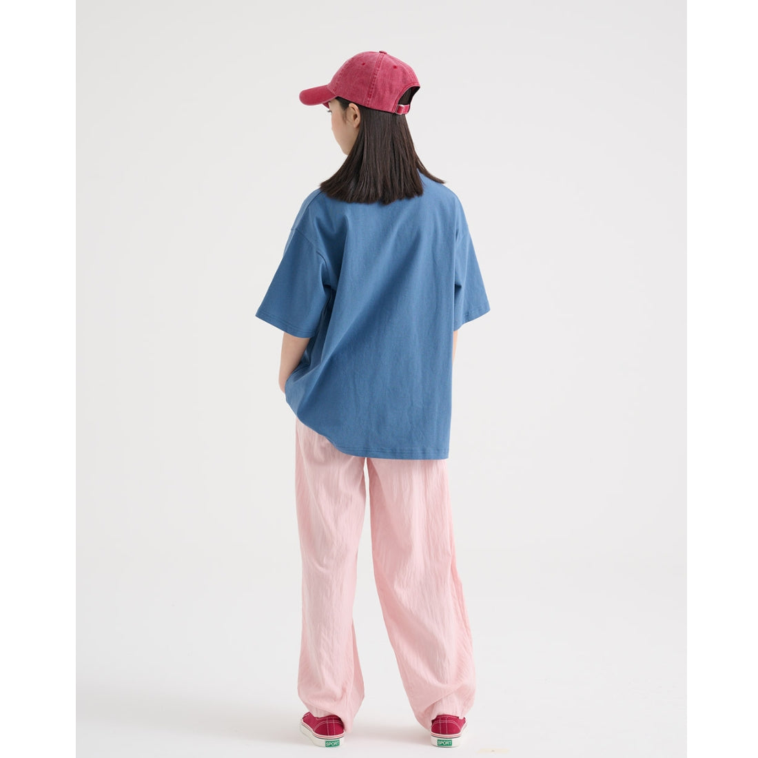 快適 ウエストゴム ロングパンツ