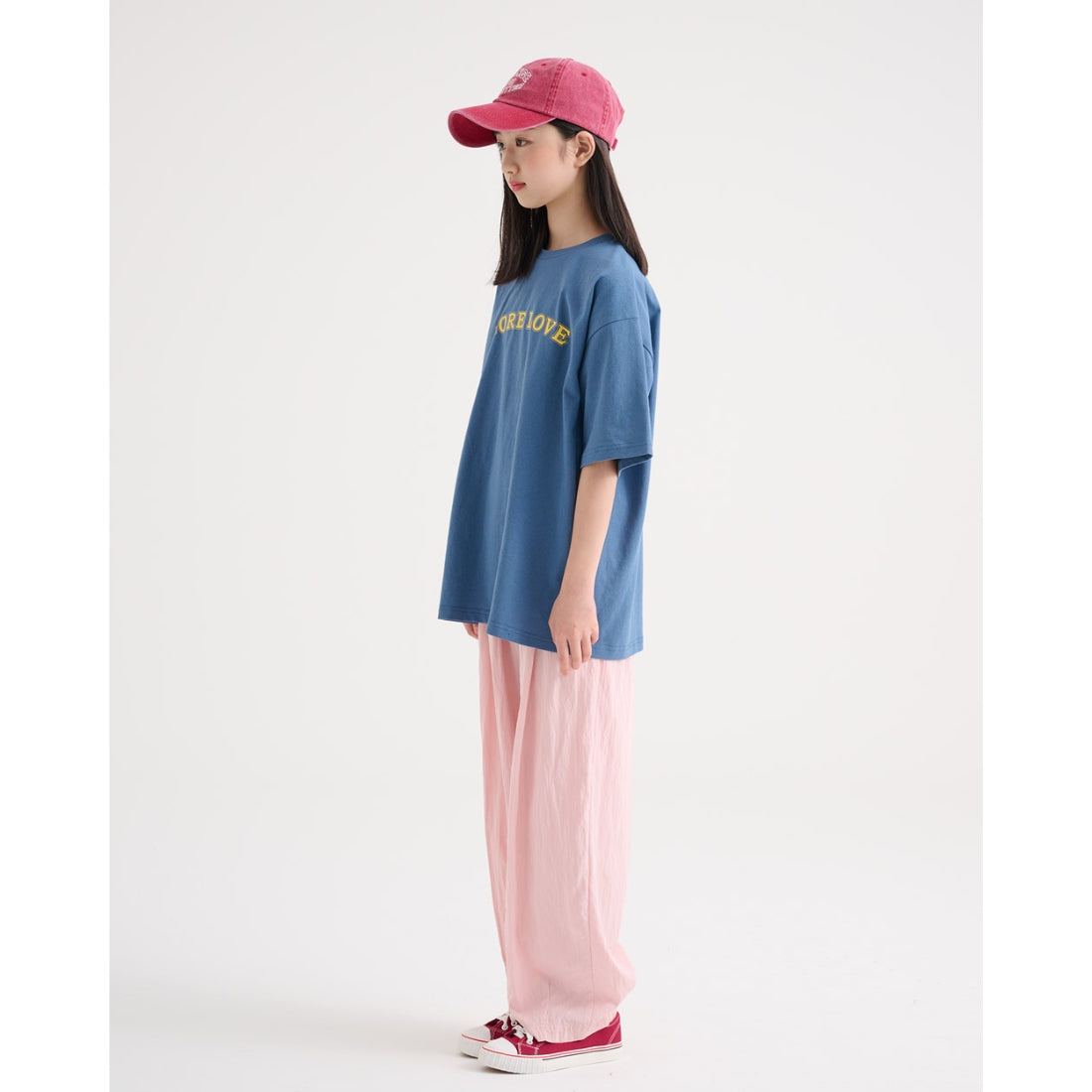 快適 ウエストゴム ロングパンツ